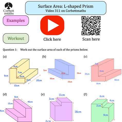 Videos, worksheets, 5-a-day and much more. . Volume and surface area corbettmaths